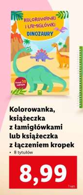 Kolorowanka, książeczka z łamigłówkami lub książeczka z łączeniem kropek