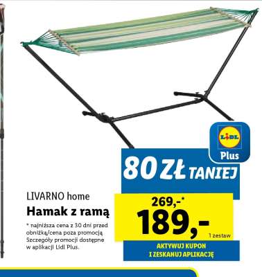 LIVARNO home Hamak z ramą