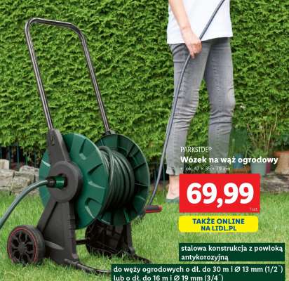 PARKSIDE® Wózek na wąż ogrodowy
