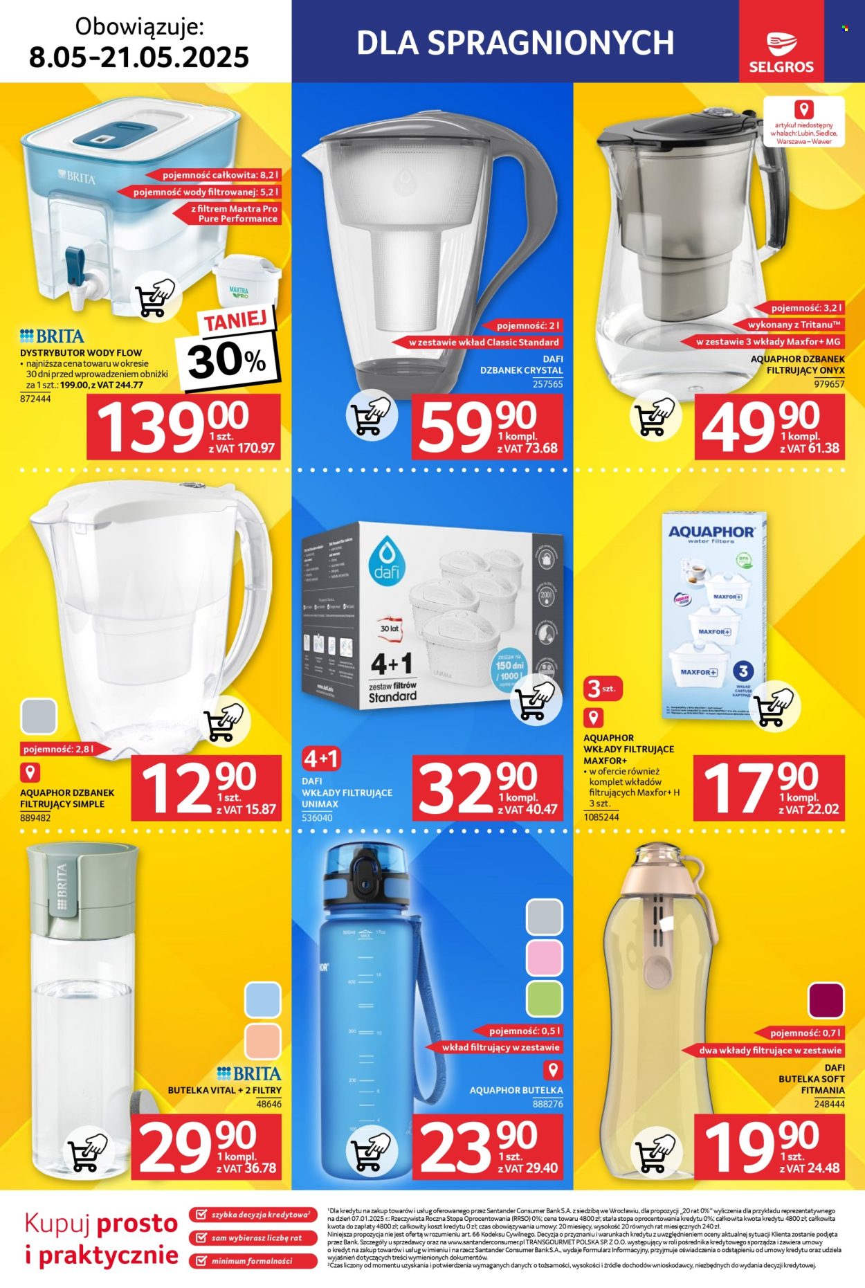 Gazetka Selgros - 8.5.2025. - 21.5.2025..