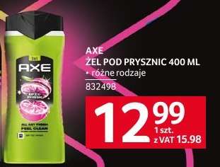 AXE Żel pod prysznic 400 ml