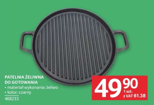Patelnia żeliwna do gotowania