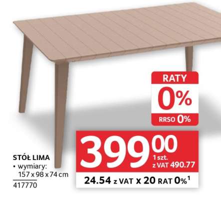 Stół Lima