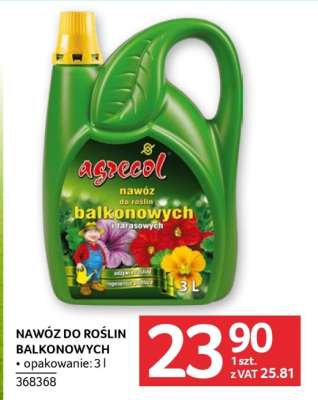 Nawóz do roślin balkonowych