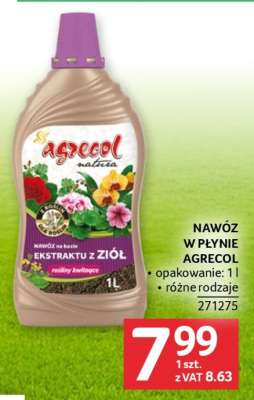Nawóz w płynie Agrecol