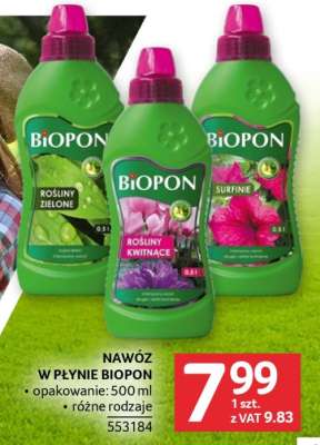 NAWÓZ W PŁYNIE BIOPON