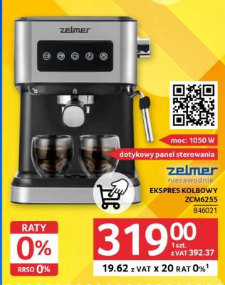 Zelmer Ekspres Kolbowy ZCM6255