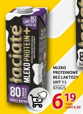 Mleko Proteinowe Bez Laktozy UHT 1L