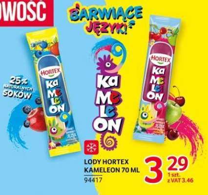 Lody Hortex Kameleon 70 ml