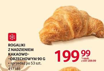 Rogaliki z nadzieniem kakaowo-orzechowym 90 g