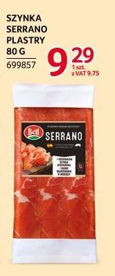 Szynka Serrano Plastry 80 g