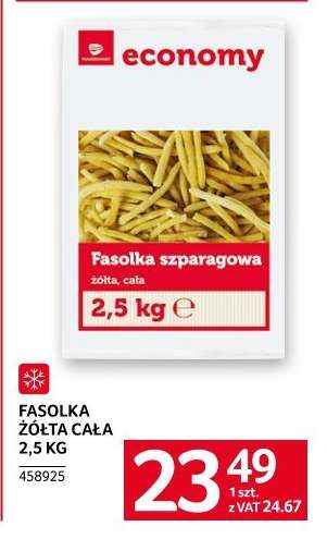FASOLKA ŻÓŁTA CAŁA 2,5 KG