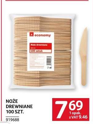 Noże drewniane 100 szt.