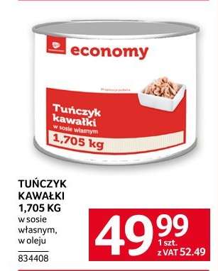 TUŃCZYK KAWAŁKI 1,705 KG