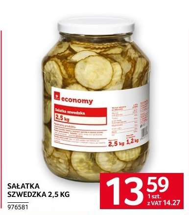 SAŁATKA SZWEDZKA 2,5 KG