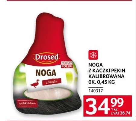 Noga z kaczki Pekin kalibrowana