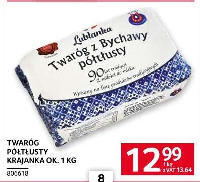 Twaróg półtłusty – krajanka