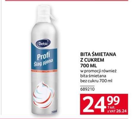 Bita śmietana z cukrem 700 ml