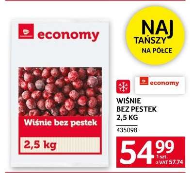 WIŚNIE BEZ PESTEK 2,5 KG