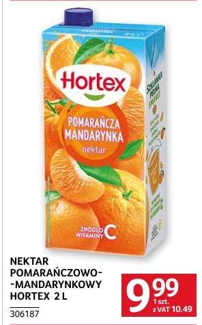 Nektar Pomarańczowo-Mandarynkowy Hortex 2 L