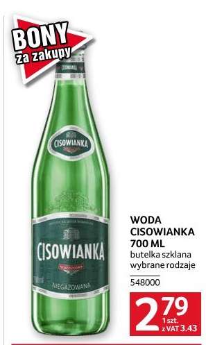 WODA CISOWIANKA 700 ML