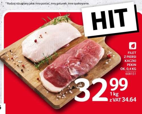 FILET Z PIERSI KACZKI PEKIN