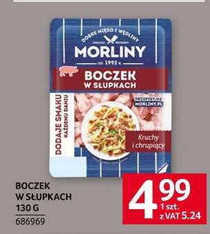 Boczek w słupkach