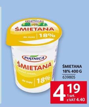 ŚMIETANA 18% 400 G