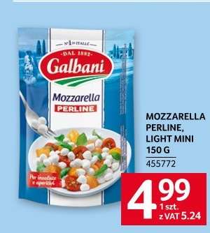 Mozzarella Perline, Light Mini 150 g