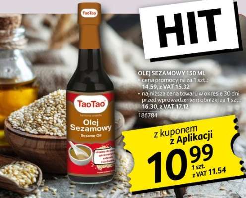 Olej sezamowy 150 ml