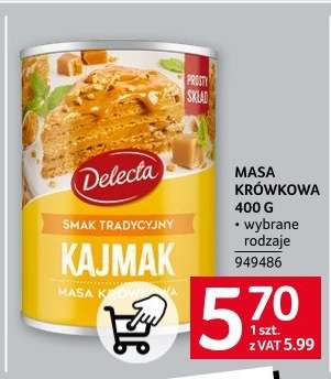 Masa krówkowa Delecta