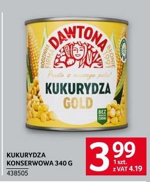 KUKURYDZA KONSERWOWA 340 G