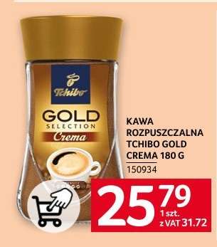 Kawa rozpuszczalna Tchibo Gold Crema 180 g