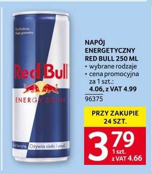 NAPÓJ ENERGETYCZNY RED BULL 250 ML