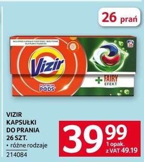 VIZIR Kapsułki do prania 26 szt.