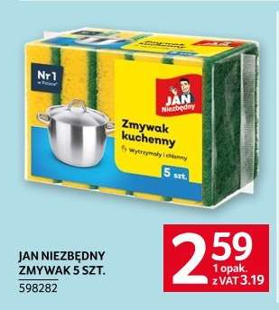 JAN NIEZBĘDNY ZMYWAK 5 SZT.