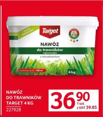 NAWÓZ DO TRAWNIKÓW TARGET 4 KG