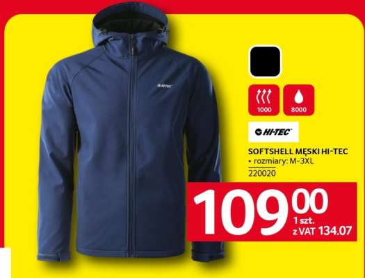 SOFTSHELL MĘSKI HI-TEC