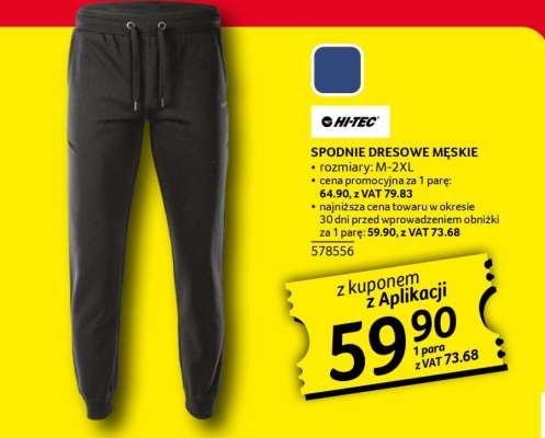 Spodnie dresowe męskie