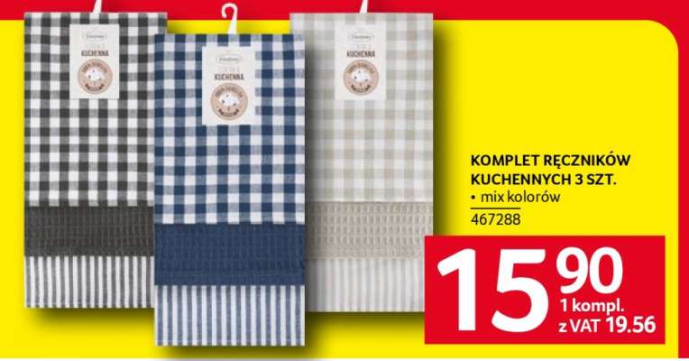 Komplet ręczników kuchennych 3 szt.