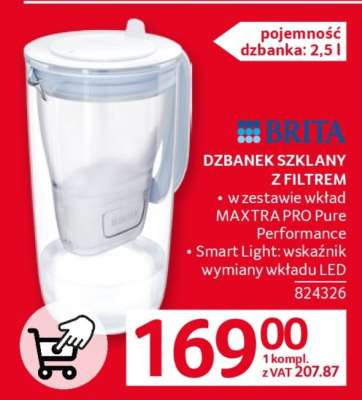 Dzbanek szklany z filtrem BRITA