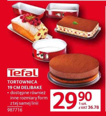 Tefal Tortownica 19 cm Delibake