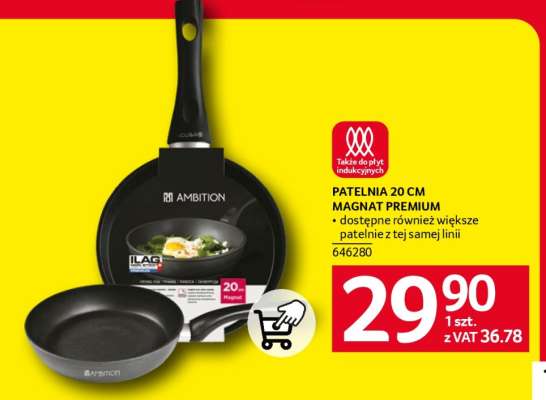 Patelnia 20 cm Magnat Premium
