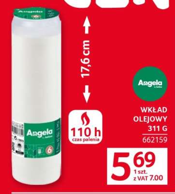 Wkład olejowy ANGELA