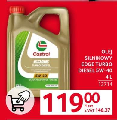 Castrol EDGE Turbo Diesel 5W-40 4L