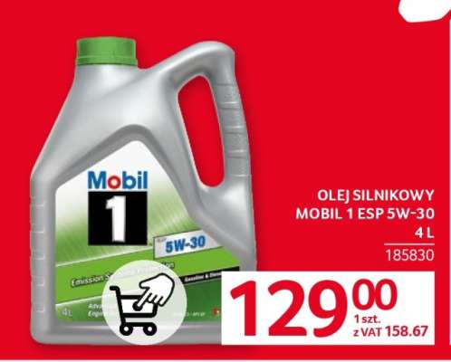 OLEJ SILNIKOWY MOBIL 1 ESP 5W-30 4L