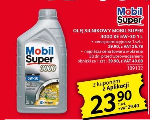 Olej silnikowy Mobil Super 3000 XE 5W-30 1L
