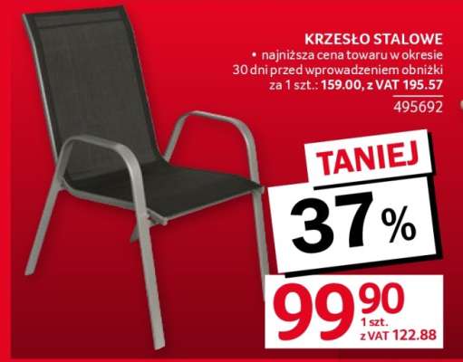 Krzesło stalowe