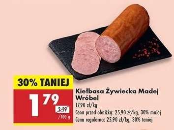 Kiełbasa żywiecka MADEJ WRÓBEL