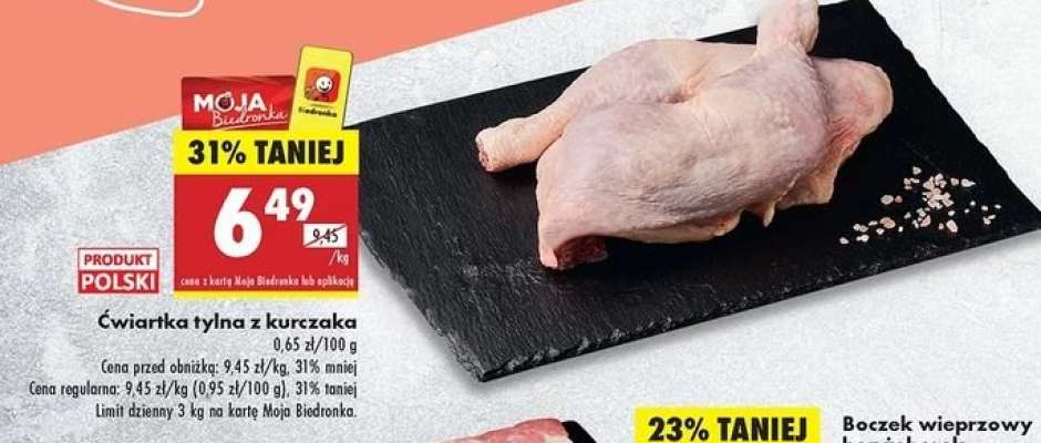 Ćwiartka tylna z kurczaka